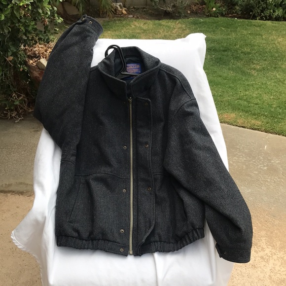 Pendleton herringbone wool lined jacket - Picture 4 of 15